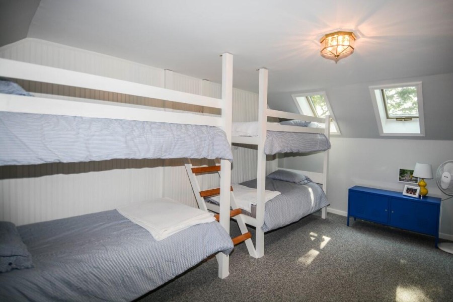 Bedroom #4 | Two sets of bunks, upper level